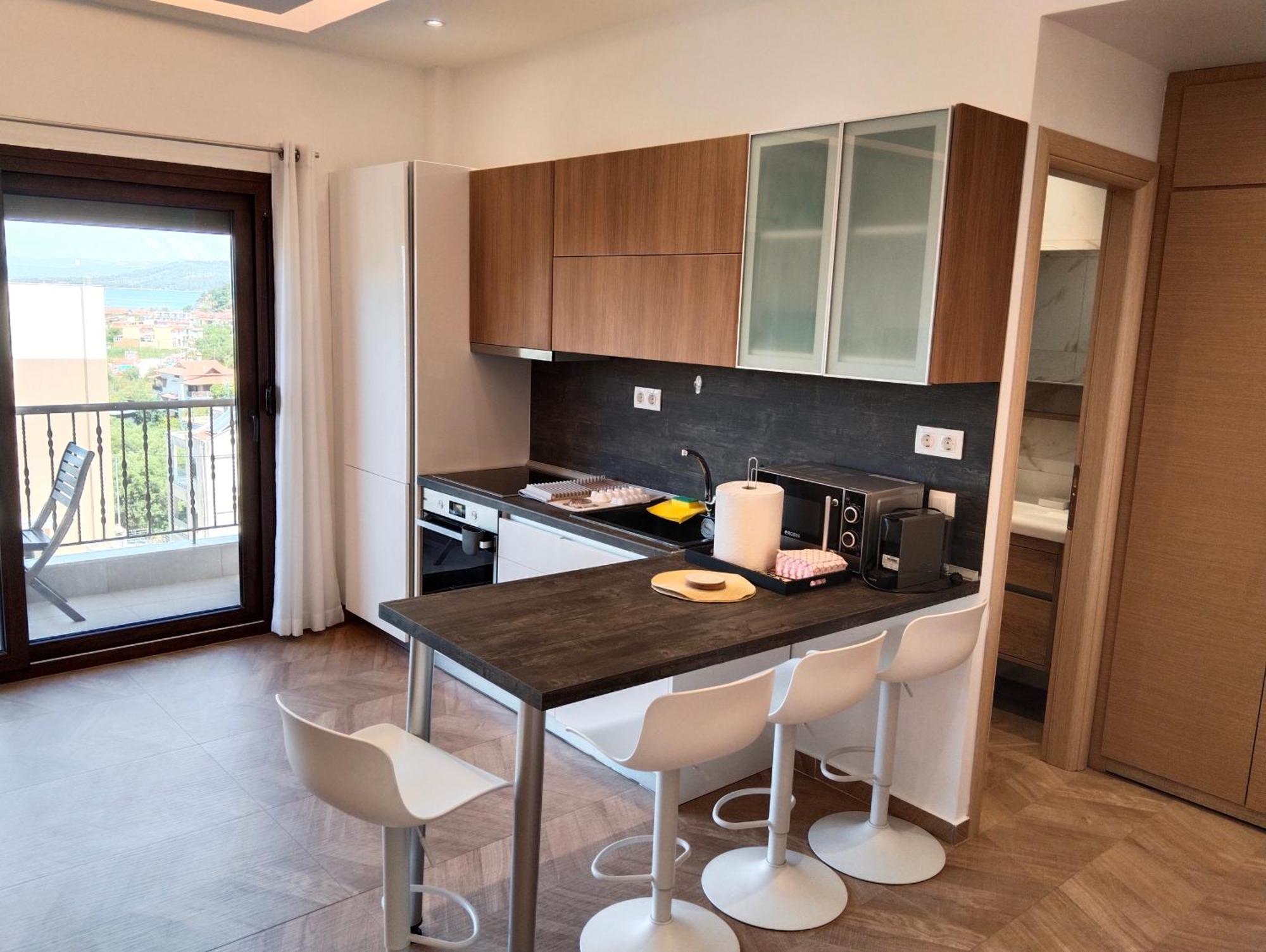 Theasis1 Villa Neos Marmaras Buitenkant foto