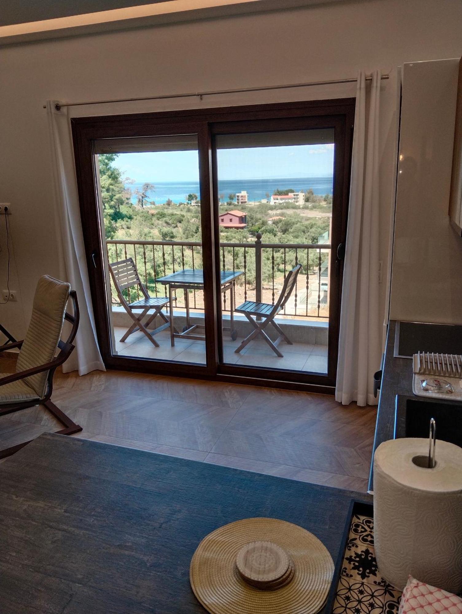 Theasis1 Villa Neos Marmaras Buitenkant foto