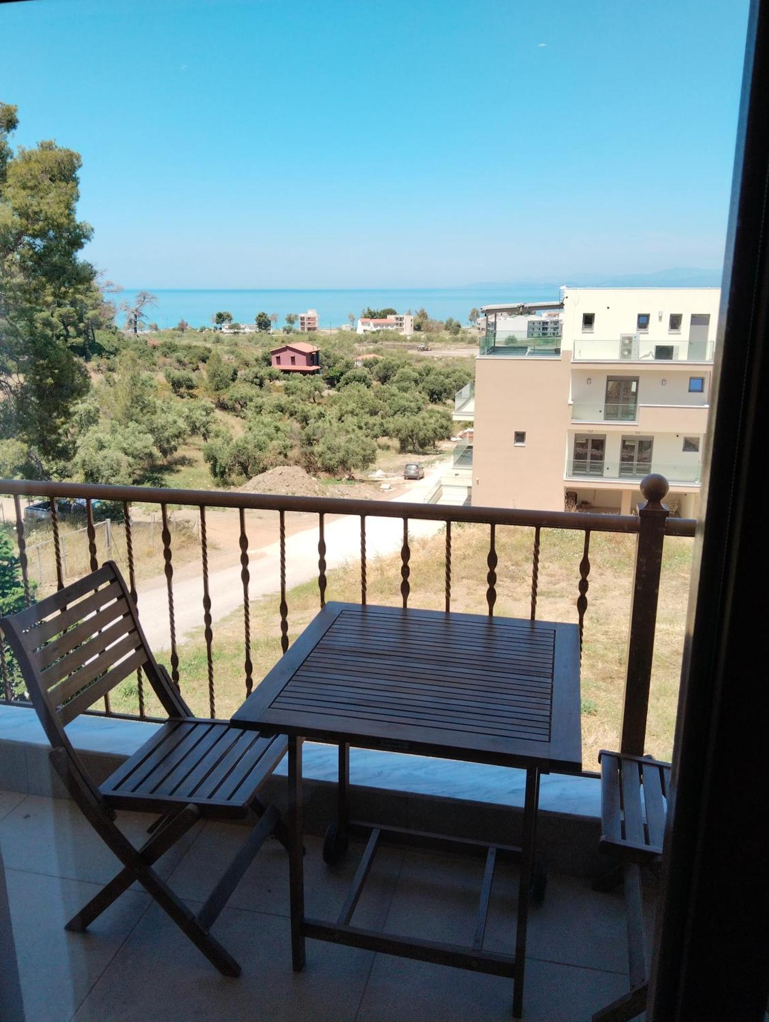 Theasis1 Villa Neos Marmaras Buitenkant foto